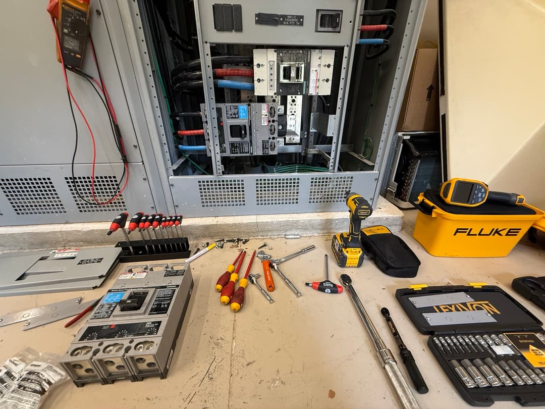 Hilton Garden Inn Siemens switchgear project photo 34