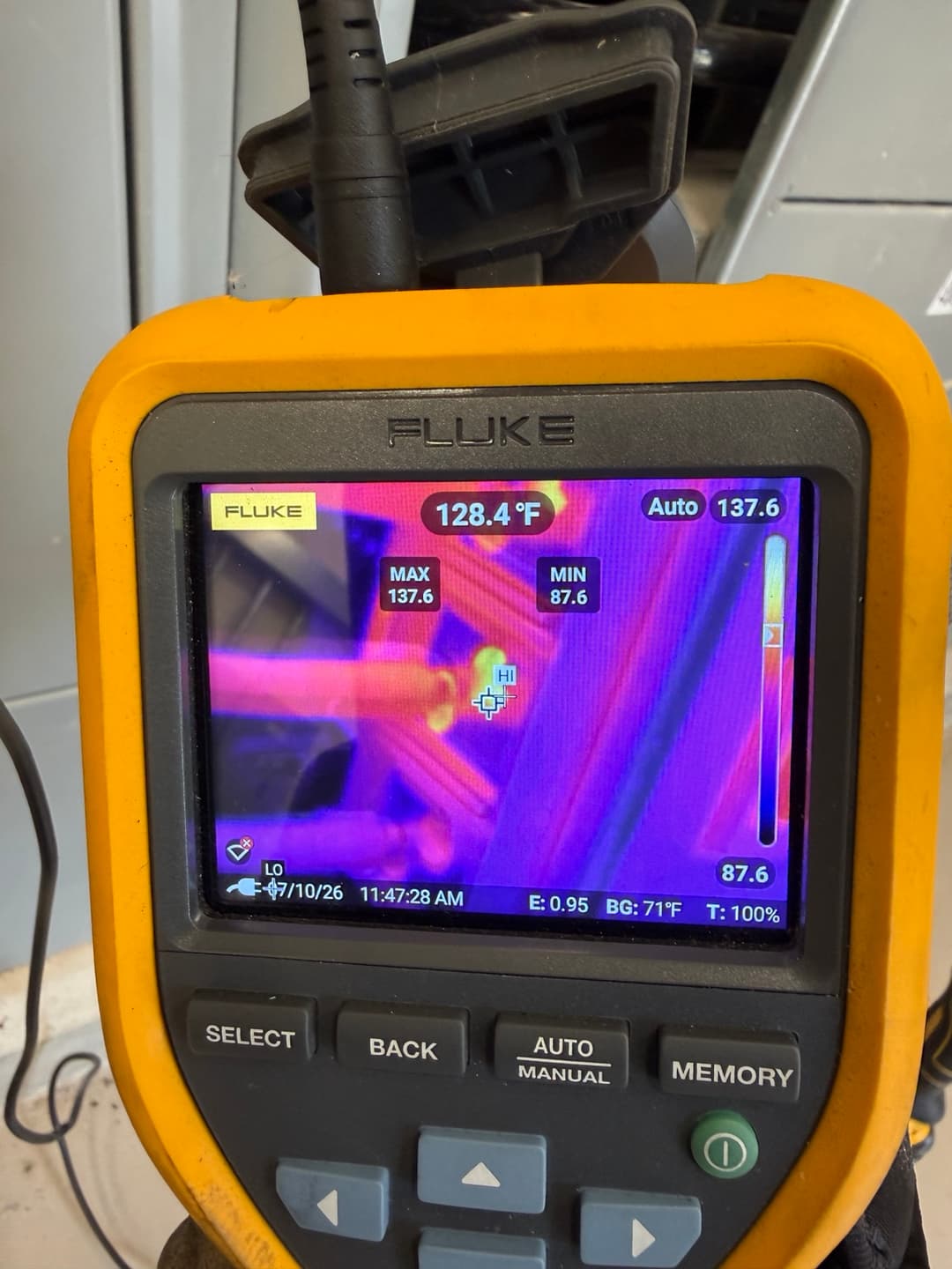 Infrared imaging thermal camera inspection photo 7