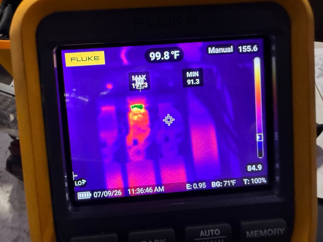 Infrared imaging thermal camera inspection photo 5