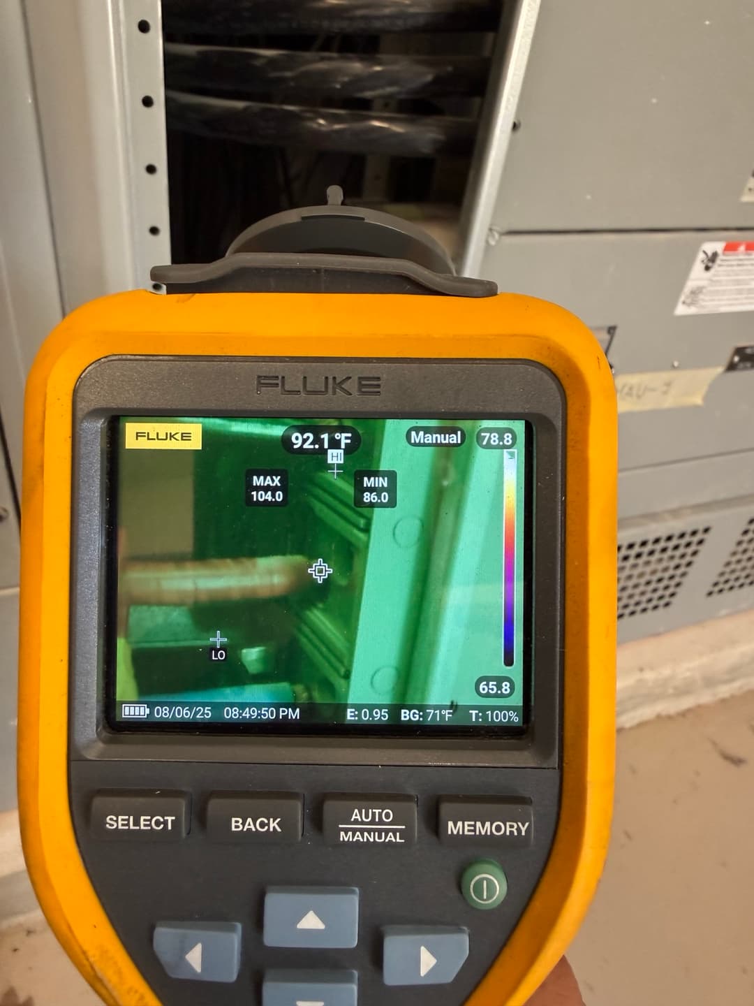 Infrared imaging thermal camera inspection photo 1