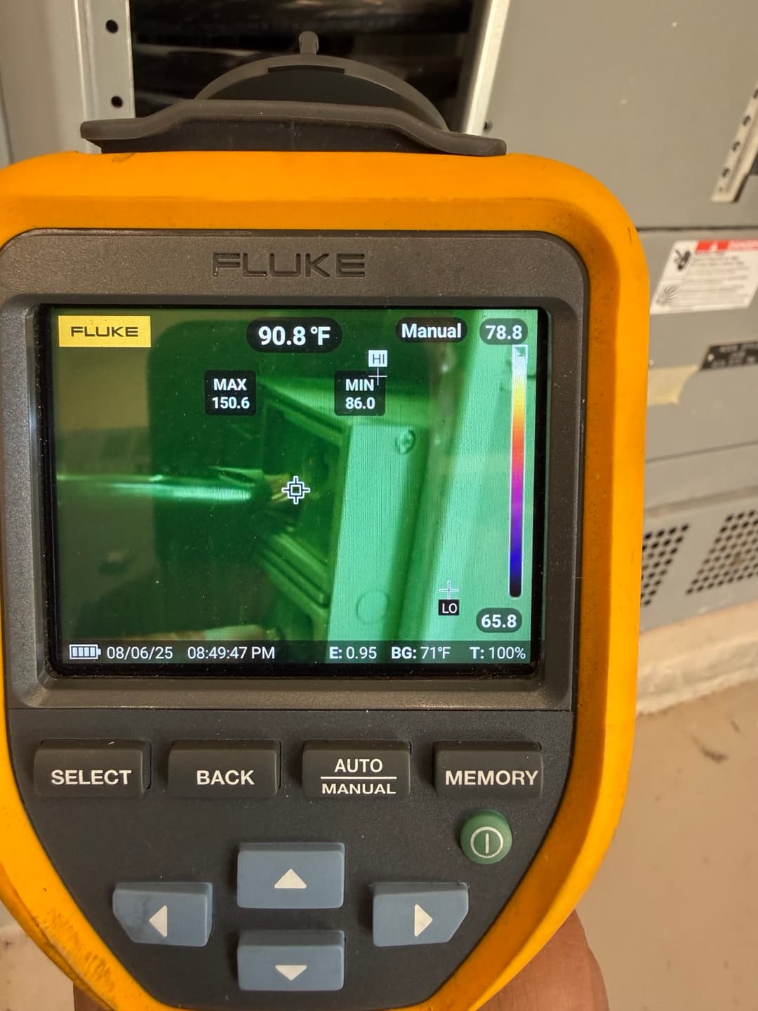 Infrared imaging thermal camera inspection photo 3